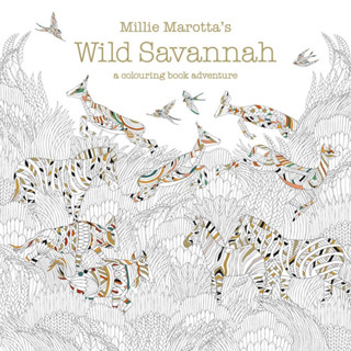 Millie Marottas Wild Savannah: การผจญภัยในสมุดระบายสี