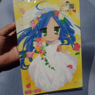 โปสเตอร์ แผ่นแข็ง อนิเมะ ลัคกี้ สตาร์ Luckky Star Konata Kagami Anime Cartoon Japan