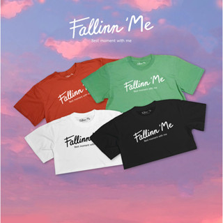 FallinnMe เสื้อ CROP TOP