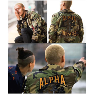 JACKET FALYER’S ALPHA INDUSTRIES เสื้อไฟท์ เสื้อกันหนาว เสื้อกันแดด เสื้อนักบิน