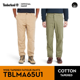 Timberland Mens FATIGUE PANTS CROPPED WIDE TAPERED กางเกงขายาว (TBLMA65U1)