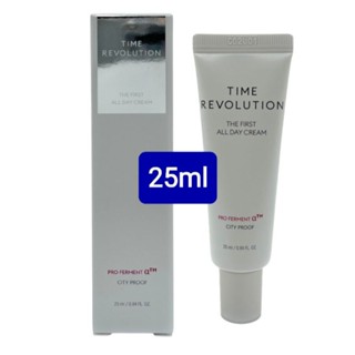 💟🔰 Missha TIME REVOLUTION THE FIRST ALL DAY CREAM 25ml + FREE First Essence Pad 1อัน