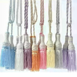 เชือกผูกม่านคละสี สายรัดผ้าม่าน คู่ละ50บาท