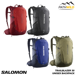 เป้ SALOMON TRAILBLAZER 30 น้ำหนักเบา ระบบหลังแบบ 3D ช่วยระบายอากาศได้ดี  มีสายคาดเอว และสายรัดหน้าอก ช่วยให้กระชับ