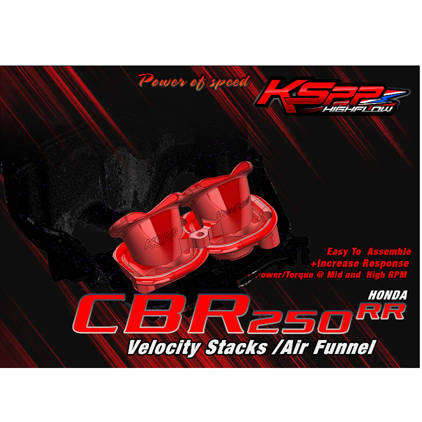 ปากแตร CBR250RR Honda /Velocity stack