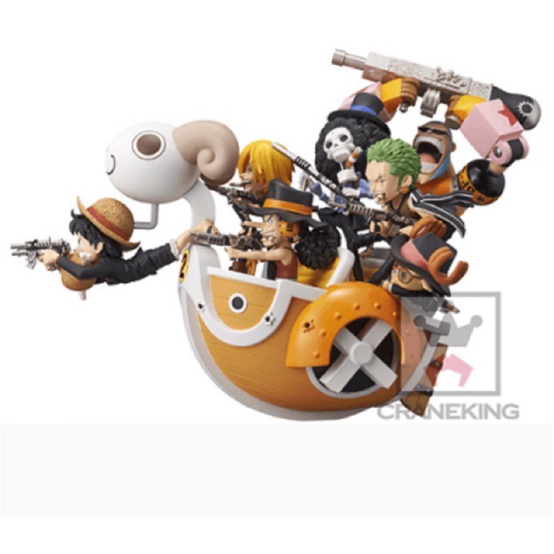 Banpresto WCF One Piece Attack set