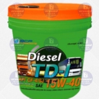 น้ำมันเครื่องบางจากทีดีวัน TD-1 15w40 น้ำมันเครื่องดีเซล บางจาก diesel TD-1 น้ำมันเครื่องดีเซล บางจาก ขนาด 18 ลิตร