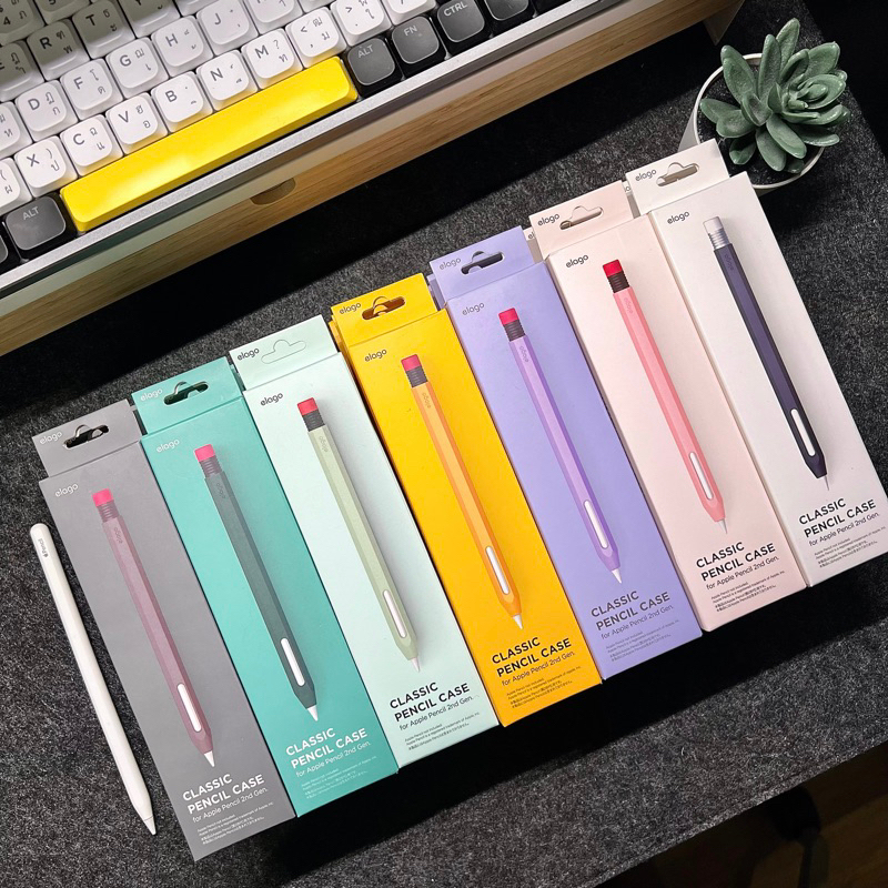 [ใส่โค้ดลดเพิ่ม/พร้อมส่ง] elago เคสปากกา Apple pencil Gen 2nd / Pro