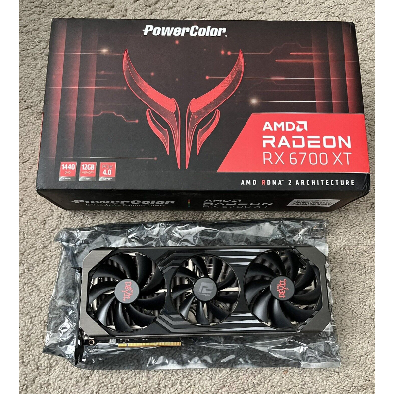 AMD Radeon RX 6700 XT PowerColor Red Devil Graphics Card