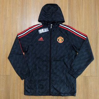เสื้อแจ็คเก็ต แมนยู คุณภาพขึ้นห้าง Man U รุ่นใหม่ เสื้อแขนยาว Manchester United 2022/23 Windbreaker jacket