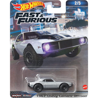 รถเหล็ก HOTWHEELS PREMIUM Fast and Furious - 1967 Chevy Camaro Off-Road (HWP2023_#HNW47)