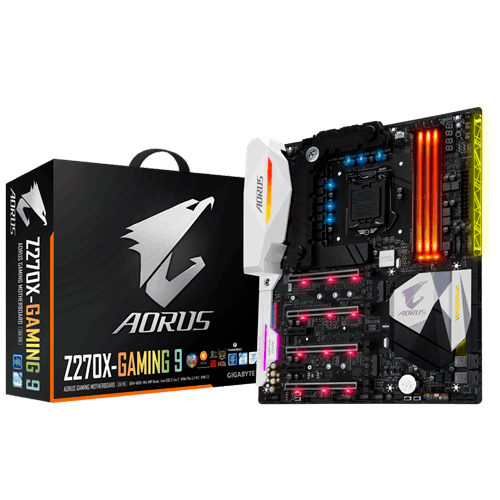 MAINBOARD (เมนบอร์ด) 1151 AORUS Z270 GAMING K9 WIFI ตัวท็อป พร้อมส่ง