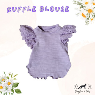 Dogster &amp; Pals: Lace Ruffle Blouse