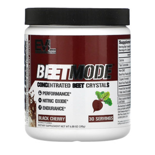 EVLution Nutrition BeetMode, Concentrated Beet Crystals, Black Cherry, 6.88 oz (195 g)