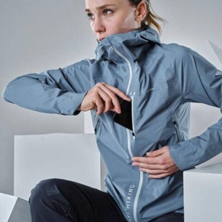 Quechua WOMEN’S ULTRA-LIGHT WATERPROOF FAST HIKING JACKET - FH500 RAIN  🇨🇵