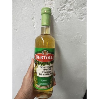 Bertolli White Wine Vinegar น้ำส้มสายชูหมัก  เบอร์ทอลลี่ 500  ml