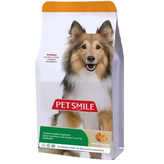 PETSMILEผงอกไก่และผักป่นไม่ผสมแป้งแก้เบื่ออาหารหมาสุนัขโรยอาหารเม็ดบำรุงไม่ใส่เกลือสารแต่งบูด ขนมสุนัขเพื่อสุขภาพ400กรัม