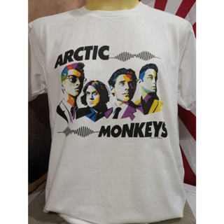 เสื้อวงนำเข้า Arctic Monkeys Do I Wanna Know Indie Garage Psychedelic Alternative Rock Oasis The 1975 Vintage Style