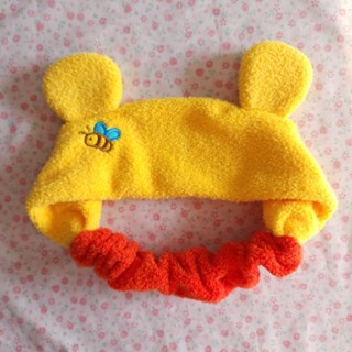 ผ้าคาดผม หมีพูห์ สีเหลือง-ส้ม (Pooh Hair band) Tokyo Disney Resort ของแท้