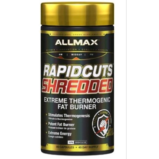 แพคแกจรูปแบบใหม่ ของแท้ 100% AllMax Rapidcuts Shredded (90เม็ด)