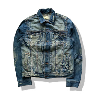 Bershka 4 Pockets Denim Jacket รอบอก 43”