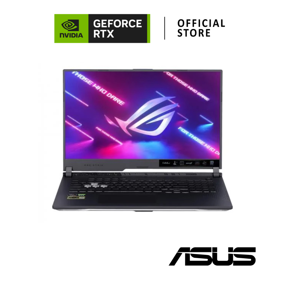 ASUS ROG Strix G17 / NVIDIA GeForce RTX 3050 / AMD Ryzen 7 6800H (G713RC-HX032W) Black