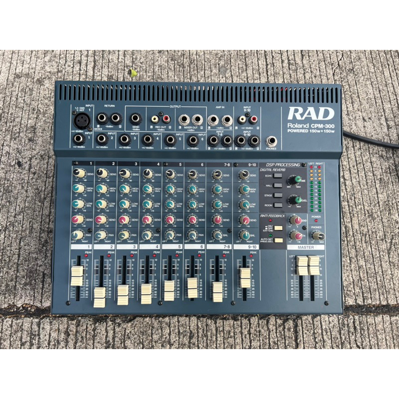power mixer Roland Rad รุ่น CPM-300 มือสอง