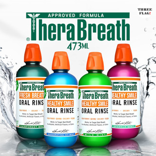 ✅พร้อมส่ง✅แท้ น้ำยาบ้วนปาก TheraBreath Fresh Breath Dentist Formulated Oral Rinse