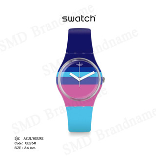 SWATCH นาฬิกาข้อมือ รุ่น AZULHEURE Code: GE260