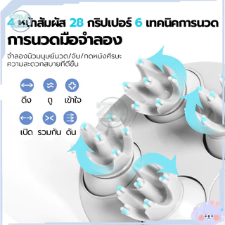เครื่องนวดหัวแมว นวดแมว/เครื่องนวดแมว/ของเล่นแมว ช่วยให้ความผ่อนคลาย ใช้งานง่าย