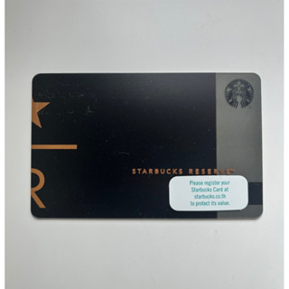 Starbucks Thailand Cardsไม่ขูดพิน