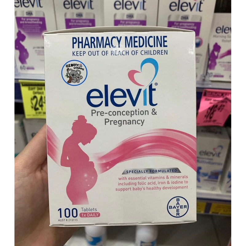 Elevit Pre-conception&Pregnancy 100 เม็ด