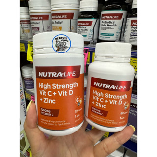 Nutralife c+zinc+d 120 เม็ด