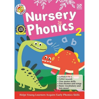 ^NANMEEBOOKS หนังสือ BRIGHT KIDS - NURSERY PHONICS 2 เพอลังอิ