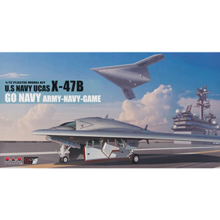 [Scale Model] Platz Hobby 1/72 AC-18 US Navy Unmanned Bomber X-47B Flight State