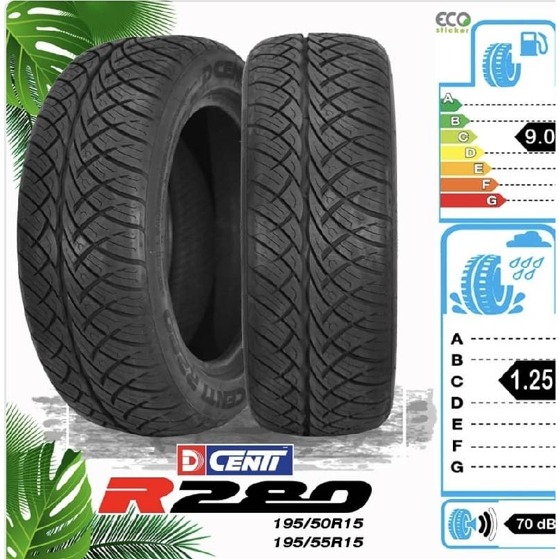 DCENTI  รุ่น R280 ขนาด 195/50R15 , 195/55R15