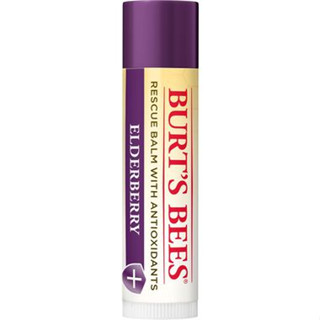 แท้ ส่งเร็ว Burts Bees, Rescue Balm, Elderberry, แบ่งขาย 1 แท่ง 0.15 oz (4.25 g)