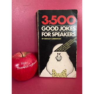 3,500 GOOD JOKES FOR SPEAKERS หนังสือมือสอง ภาษา พจนานุกรม ภาษาอังกฤษ