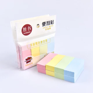 Index Sticky Note (กระดาษ) แบบมีกาว ขนาดเล็ก ที่คั่นหนังสือ 1 ชุด มี 5 สี (พร้อมส่ง)