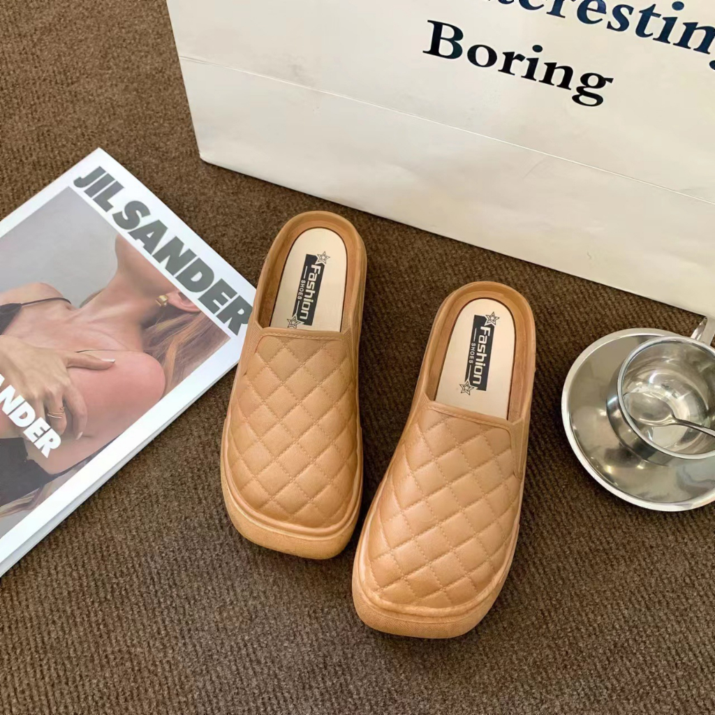 Fshoes ขายดี 🪴 รองเท้าแตะผู้หญิง รองเท้าแฟชั่นเปิดส้น สาวๆออฟฟิซคือดีต่อใจไม่ไหว 💌 ใส่ได้ทุกวัน สวยเริ่ดไม่ซ้ำใคร มี 3 ส
