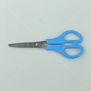 (USP)💢ขายส่ง💢(ยกกล่อง24ชิ้น) Standard Scissors กรรไกร 5 นิ้ว มีบรรทัดNO.125 / NO.125S ปลายมน/ปลายแหลม (กล่อง24ชิ้น)