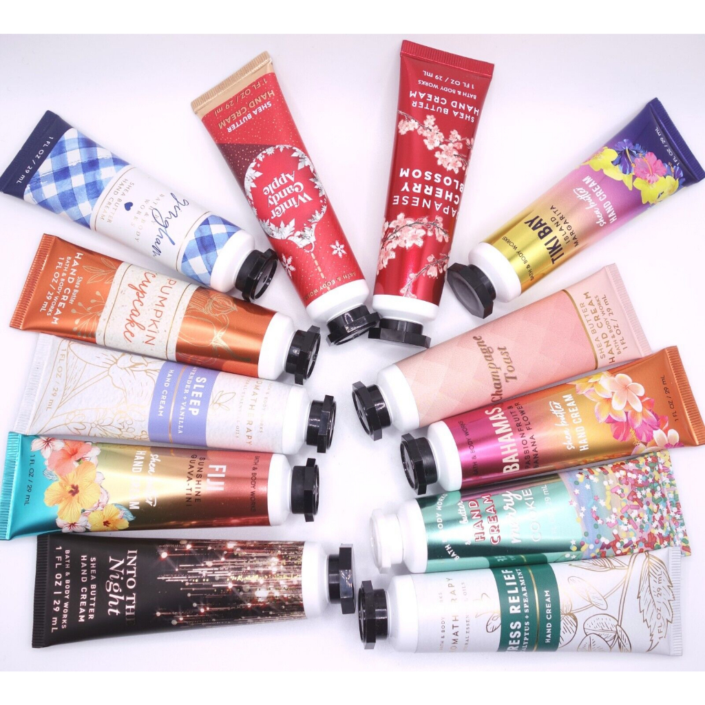 ของแท้จากอเมริกา Bath & Body Works Hand Cream 29 ml. (1 fl.oz.) ครีมทามือ กลิ่นหอมสดชื่น