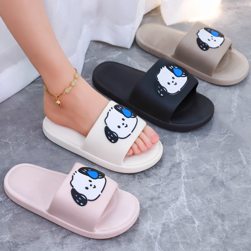 รองเท้าผู้หญิง W422  รองเท้าใส่สบายสุดฮิต ลายน้องหมาน่ารักสุดๆ