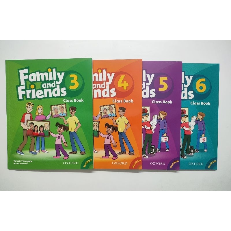 (A123) Family and Friends  Class book +Multirom  Oxford ราคาถูก Shopee Lazada