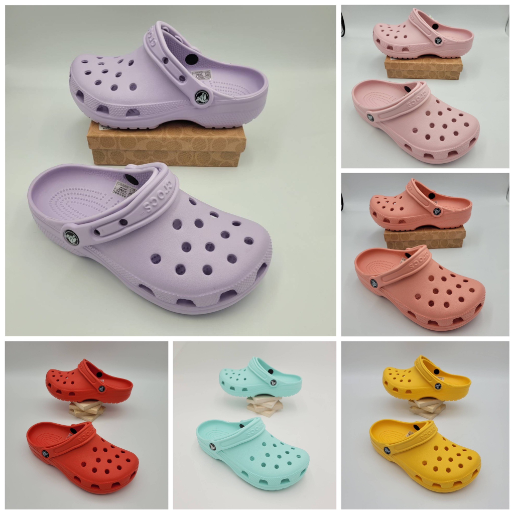 รองเท้าลำลองแฟชั่น สไตล์ Crocs Classic Clog