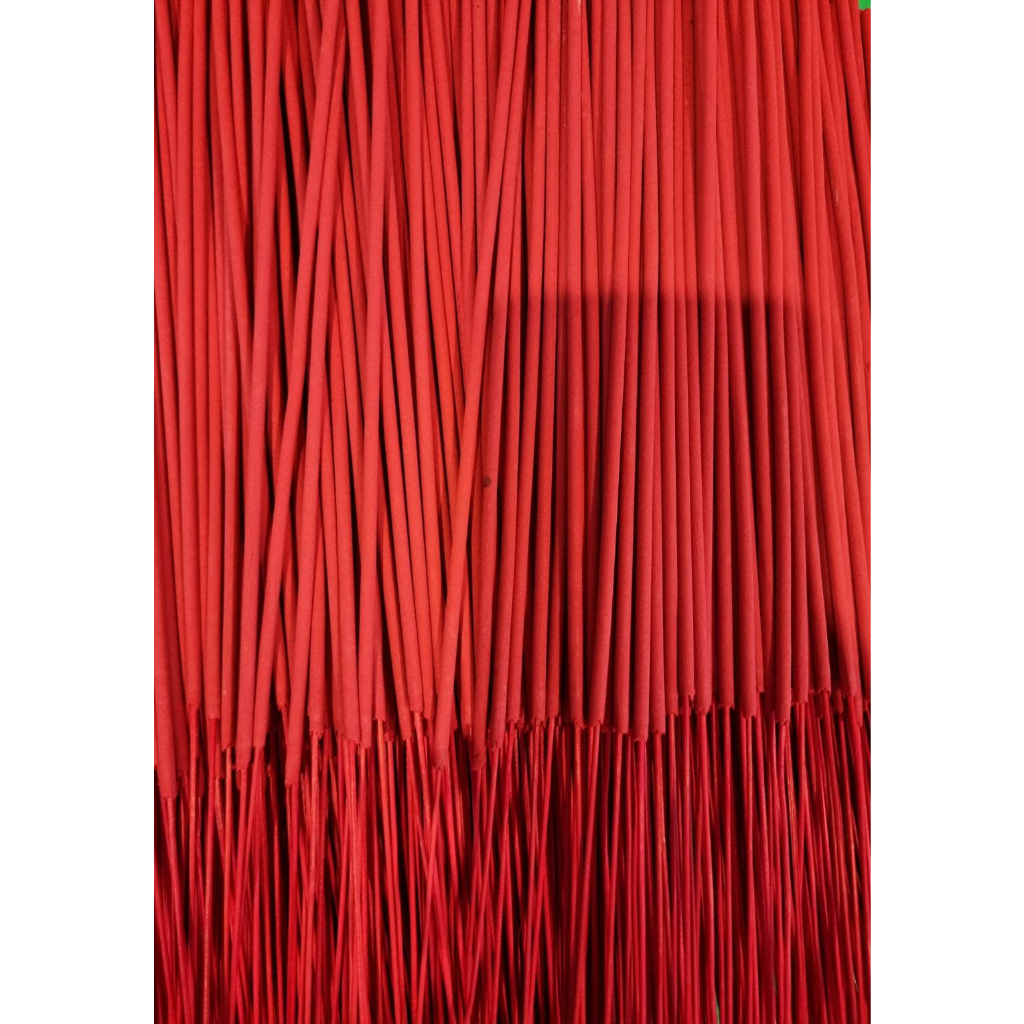 💥 ธูปแดง 500 กรัม ธูปไหว้ท้าวเวสสุวรรณ 🌹ขนาด 32 CM. ราคาส่งโรงงาน 📌 ขายดีทีสุด ควันน้อย ไหว้เทพขอพร incense - รูปที่ 4