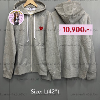 👜: New!! Comme Des Garcons Play Hoodie‼️ก่อนกดสั่งรบกวนทักมาเช็คสต๊อคก่อนนะคะ‼️