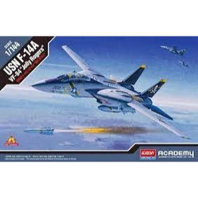 โมเดลเครื่องบิน Academy Model 1/144 AC12626 USN F-14A VF-84 "JOLLY ROGERS"