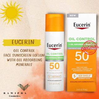 Eucerin Oil Control SPF 50 Face Sunscreen Lotion with Oil Absorbing Minerals 75ml