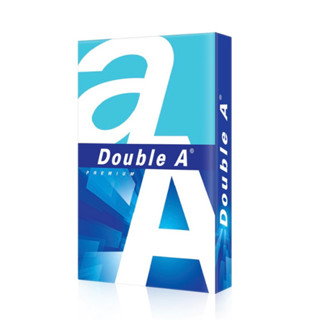 “Double A” กระดาษถ่ายเอกสาร (F14) 80 แกรม (500 แผ่น)